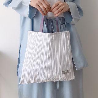 Ribbed Tote Bag