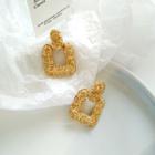 Alloy Geometric Drop Earring Stud Earrings - 1 Pair - As Shown In Figure - One Size