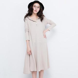 Hooded Maxi Dress
