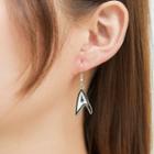 Triangle Drop Earring 01 - 1 Pair - F090 - One Size