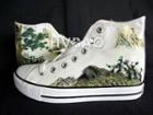 Mountain Pines High-top Canvas Sneakers