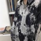 Dye Print Shirt As Shown In Figure - One Size