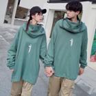 Couple Matching Cowl-neck Hoodie / Cargo Pants