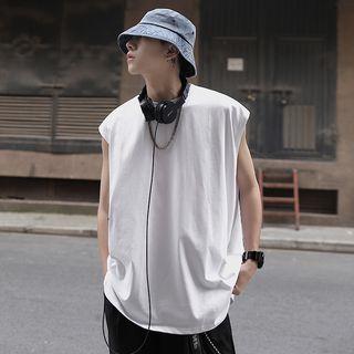 Basic Sleeveless T-shirt
