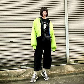 Reversible Padded Zip Bomber Jacket