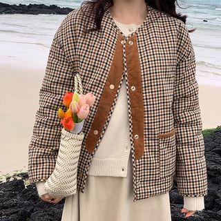 Reversible Faux-shearling Button Jacket