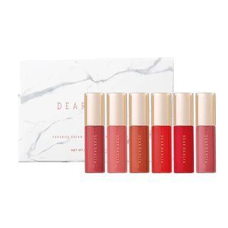 Dear Dahlia - Paradise Dream Velvet Lip Mousse Mini 6 Set - 4 Types #03 Red Collection