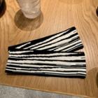 Knit Headband Zebra - One Size