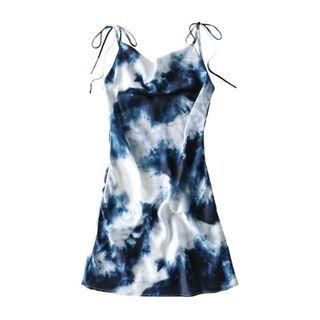 Tie-dyed Tie-dyed A-line Dress