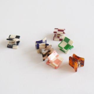 Check Mini Hair Claw