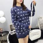 Moon Pattern Sweater