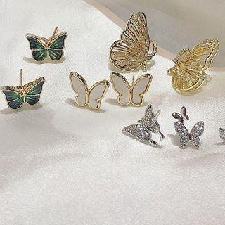 Butterfly Ear Stud (various Designs)