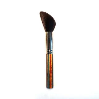Angled Blush Brush Dark Brown Bristle - Multicolor - One Size