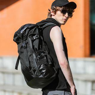 Buckled Hiking Backpack Black - One Size