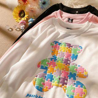 Bear Cartoon Sweatshirt