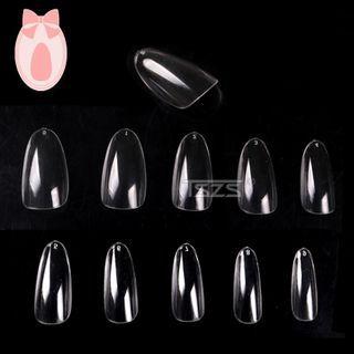 Transparent Faux Nail Tips As Shown In Figure - One Size