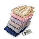 Couple Matching Drawstring Crinkle Lounge Pants