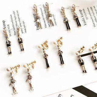 Figure Earring / Clip-on Earring