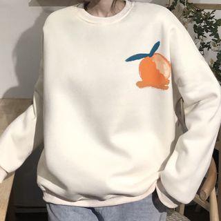 Lemon Print Sweatshirt