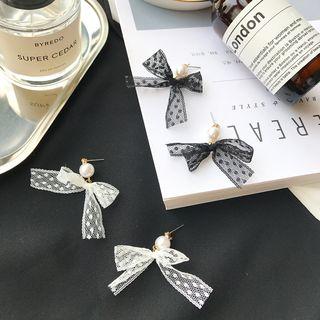 Lace Ribbon Earring
