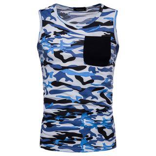 Camo Print Vest