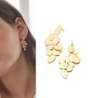 Irregular Alloy Earring 1 Pair - Gold - One Size