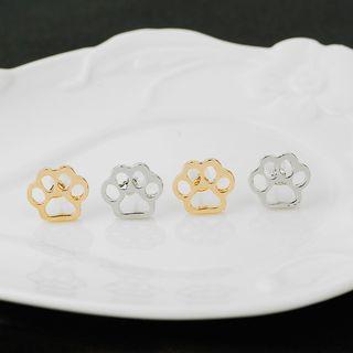 Cutout Paw Studs