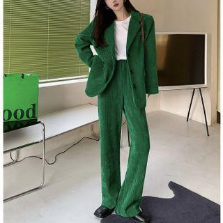 Loose-fit Blazer / Wide-leg Dress Pants