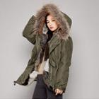 Hooded Faux-fur Lined Parka