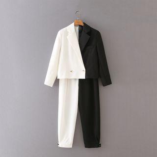 Two-tone Blazer / Dress Pants