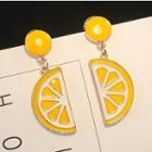Orange Statement Earring