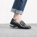 Faux-pearl Trim Loafers
