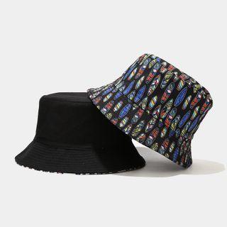 Carrot Print Bucket Hat