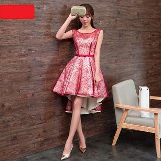 Floral Embroidered Cocktail Dress (3 Designs)