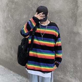Rainbow Stripedt-shirt
