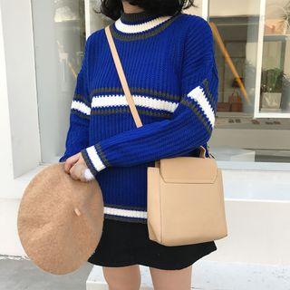 Striped Boxy Sweater