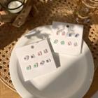 4 Pair Set: Mahjong Acrylic Earring (various Designs)