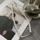 Faux Pearl Alloy Necklace