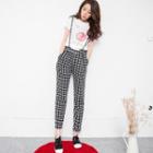 Check Jumper Pants