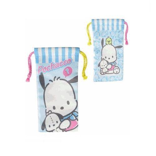 Sanrio Pochacco Drawstring Pouch 19cm X 11cm 1 Pc