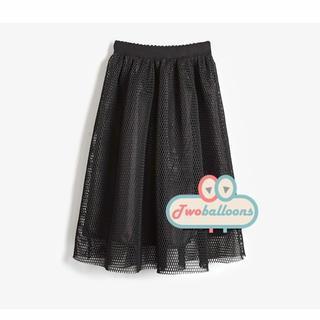 Mesh Midi Skirt