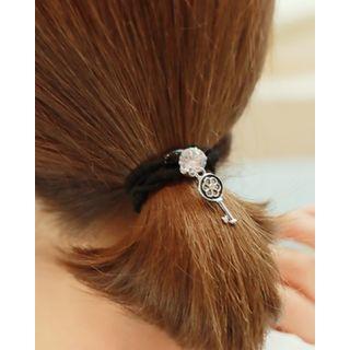 Key Charm Hair Tie One Size