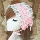 Bow Accent Lace Trim Headband