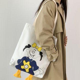 Illustration Tote Bag As Shown In Figure - One Size