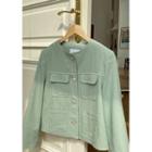 Multi-pocket Button Jacket