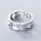 Cutout Open Ring S925 Sterling Silver - As Shown In Figure - One Size
