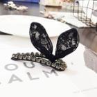 Lace Rabbit Ear Embellished Hair Clip