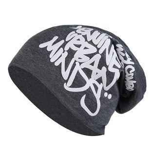 Cotton Couple Matching Lettering Cap