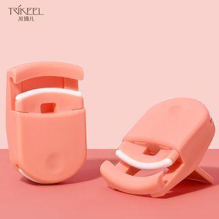 Plastic Eyelash Curler Peach Pink - One Size