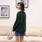 Long-sleeve Cable-knit Sweater